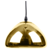 Buy Empty Pendant Lamp  - 18cm - Chromed Metal Gold 51886 - in the EU
